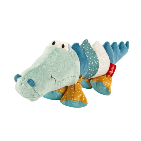 Pierwsza przytulanka pluszowy Krokodyl 43cm patchworkowa maskotka sigikid Sigikid