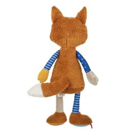 Pierwsza przytulanka pluszowy Lis 39cm patchworkowa maskotka dzieci sigikid Sigikid