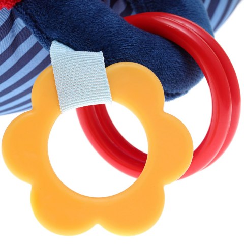 Poduszka do leżenia na brzuszku 37cm zabawka ruchowa grzechotka sigikid Sigikid