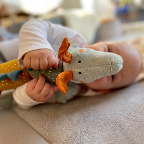 Przytulanka Smok na rzepy 45cm wielofunkcyjna zabawka rozwojowa sigikid Sigikid