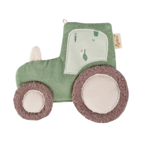 Przytulanka komforter szeleszczący Traktor szeleścik szmatka dzieci sigikid Sigikid