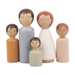 Rodzina lalek figurki, zabawka dla dzieci, laleczki do domków, Le Toy Van Le Toy Van