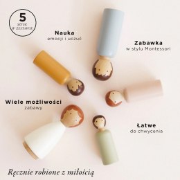 Rodzina lalek figurki, zabawka dla dzieci, laleczki do domków, Le Toy Van Le Toy Van