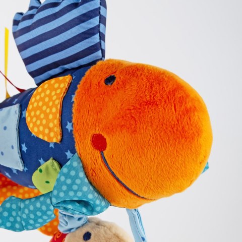 Zabawka aktywnościowa Rybki 26cm szeleścik grzechotka gryzak dzieci sigikid Sigikid