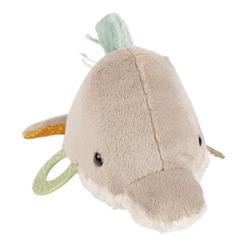 Zabawka rozwojowa Delfin 35cm szeleścik grzechotka gryzaczek dzieci sigikid Sigikid