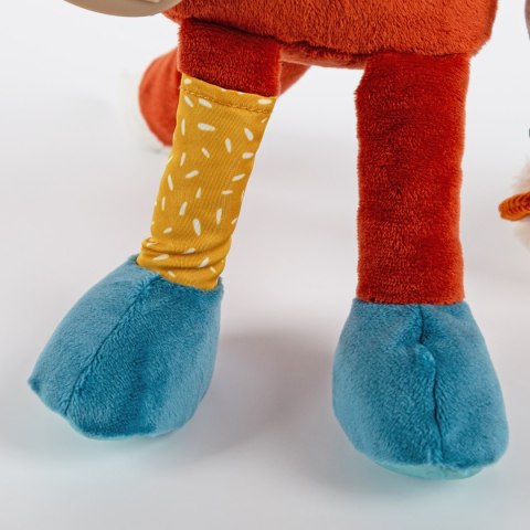 Zabawka rozwojowa Lisek 32cm szeleścik grzechotka gryzaczek dzieci sigikid Sigikid