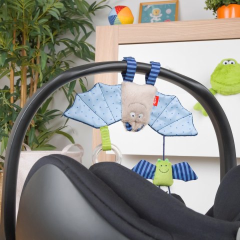 Zabawka rozwojowa Nietoperze szeleścik grzechotka piszczałka dzieci sigikid Sigikid