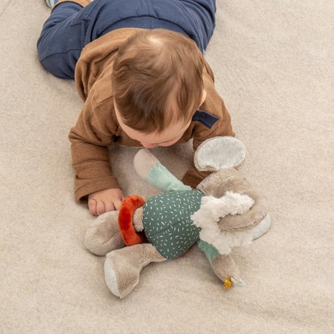 Zabawka rozwojowa Słonik z pozytywką 27cm szeleścik grzechotka sigikid Sigikid