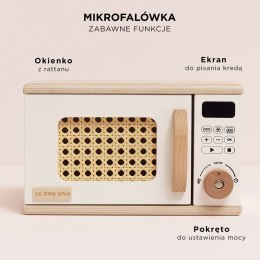 Drewniana kuchenka mikrofalowa dla dzieci, zabawa w gotowanie Le Toy Van Le Toy Van