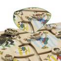 Drewniana układanka puzzle labirynt edukacyjna zabawka dla dzieci Pippi MICKI