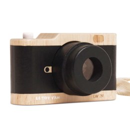 Drewniany aparat fotograficzny retro z kalejdoskopem, zabawka, Le Toy Van Le Toy Van
