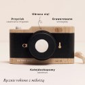 Drewniany aparat fotograficzny retro z kalejdoskopem, zabawka, Le Toy Van Le Toy Van