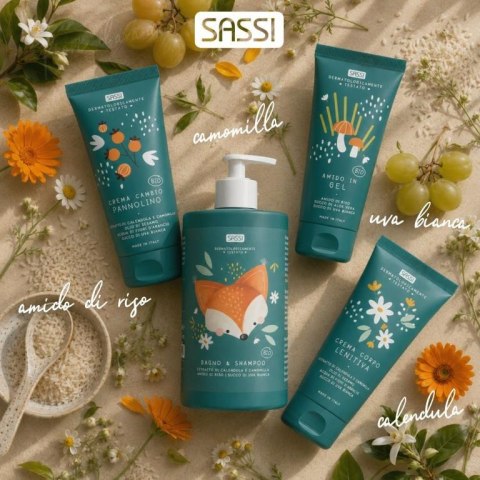 Łagodzący krem dla dzieci Sassi Lisek 100ml