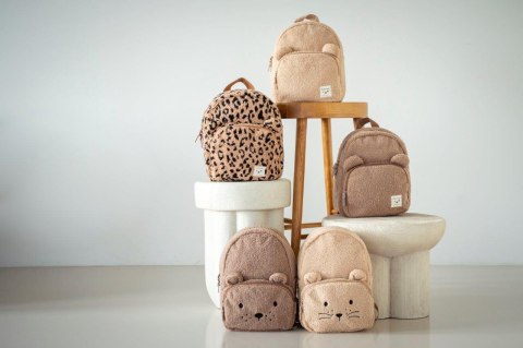 Plecak dla dzieci Beary Excited Beige KIDZROOM