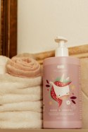 Płyn do kąpieli i szampon 2w1 SASSi 500ml Jednoroż