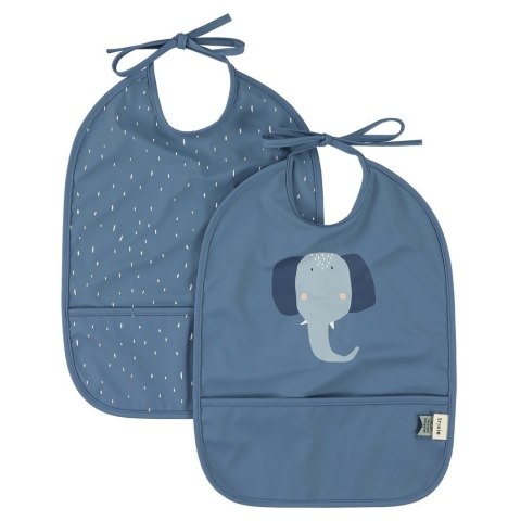 Wodoodporny Śliniak 2 szt. - Słoń Trixie Baby