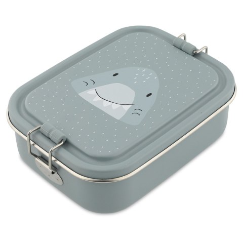 Mały stalowy lunch box - Rekin Trixie Baby