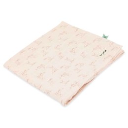 Muślinowy otulacz 110x110 cm - Rosy Rabbit Trixie Baby