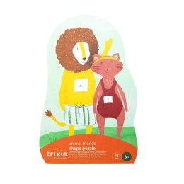 Puzzle Kształtów - Zwierzęcy Przyjaciele Trixie Baby