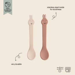 Silikonowe Łyżeczki 2 szt. - Królik Trixie Baby