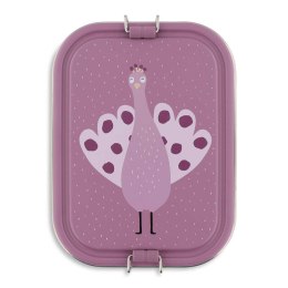 Duży stalowy lunch box - Paw Trixie Baby