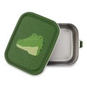 Mały stalowy lunch box - Aligator Trixie Baby