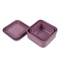 Zestaw pojemników na przekąski 3 szt. - Paw Trixie Baby