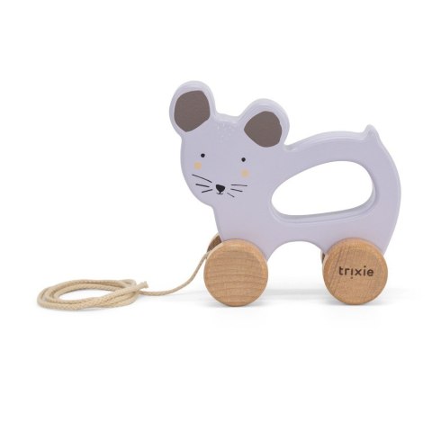 Drewniana zabawka do ciągnięcia Trixie Baby - Mysz Trixie Baby