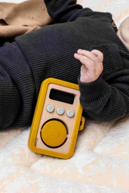 Drewniany silikonowy aparat dla niemowląt - Lew Trixie Baby