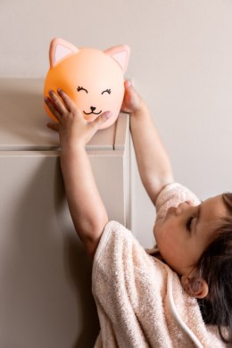 Silikonowa lampka nocna - Kot Trixie Baby
