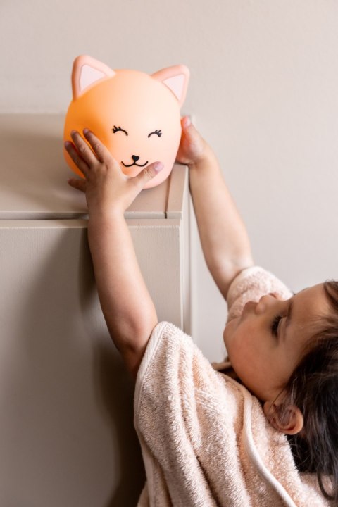 Silikonowa lampka nocna - Kot Trixie Baby