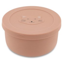 Silikonowy pojemnik na przekąski z pokrywką - Kot Trixie Baby