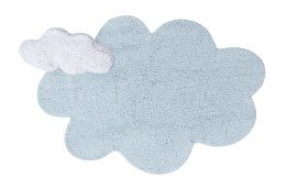 Lorena Canals Dywan bawełniany PUFFY Dream Blue CHMURKA 110 x 170 cm