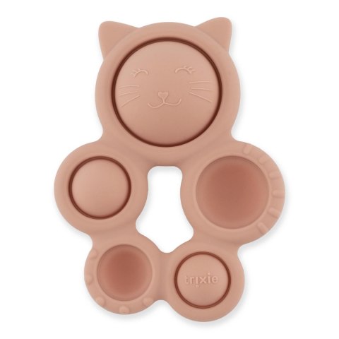 Silikonowa zabawka sensoryczna Pop It Kot Trixie Baby