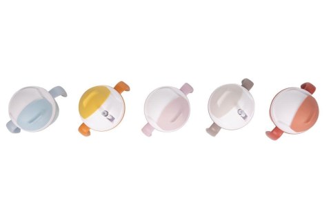 B-Kubek do picia ze słomką BIOplastik CPLA grey