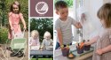 Zestaw sztućców do zabawy GREEN GARDEN Dantoy 2+