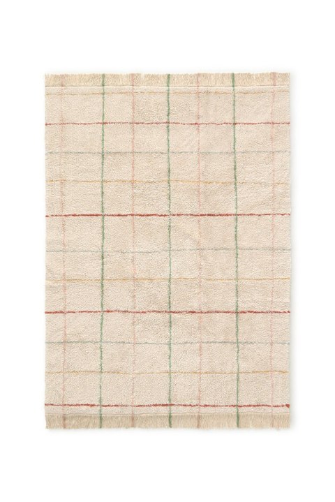 Dywan bawełniany Kolorowe Linie 90 x 130 cm, Farm, Lorena Canals
