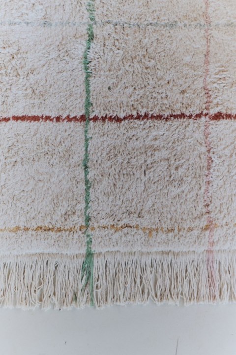 Dywan bawełniany Kolorowe Linie 90 x 130 cm, Farm, Lorena Canals