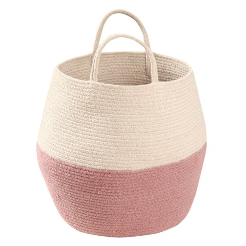 Lorena Canals Kosz dekoracyjny Zoco Ash Rose/Natural