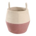 Lorena Canals Kosz dekoracyjny Zoco Ash Rose/Natural
