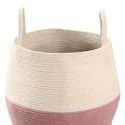Lorena Canals Kosz dekoracyjny Zoco Ash Rose/Natural