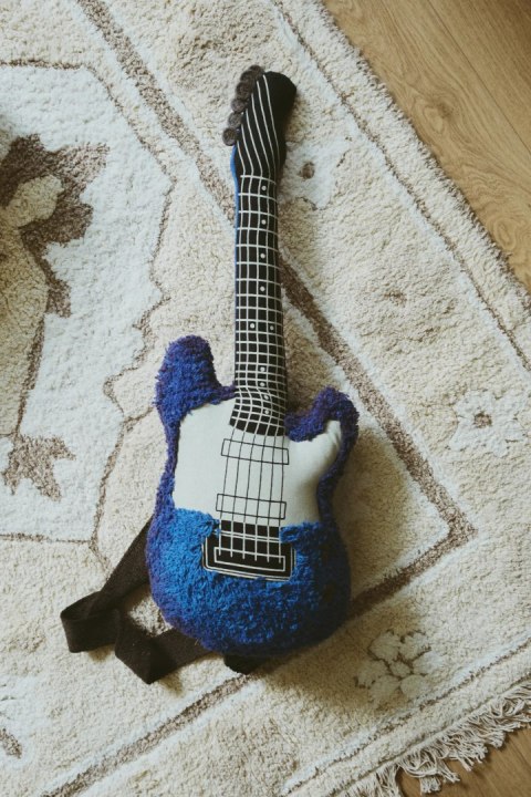 Bawełniana poduszka dla dzieci Gitara elektryczna Lorena Canals