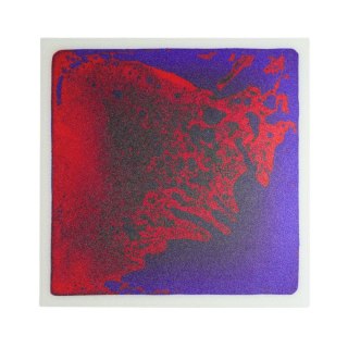 Płytka sensoryczna z płynem Blue/Red, 30×30 cm