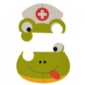 B-Puzzle Animal tygrys hipo żabka 3 szt