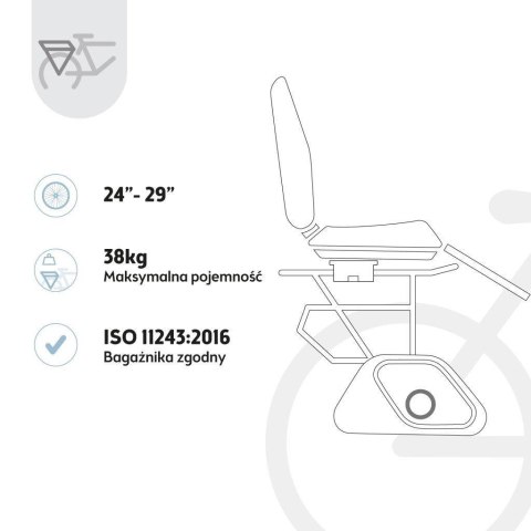 Fotelik row. Bobike Junior ONE black/dark brown