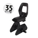 Fotelik row. Bobike Junior ONE black/dark grey