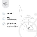 Fotelik row. Bobike Junior ONE black/dark grey