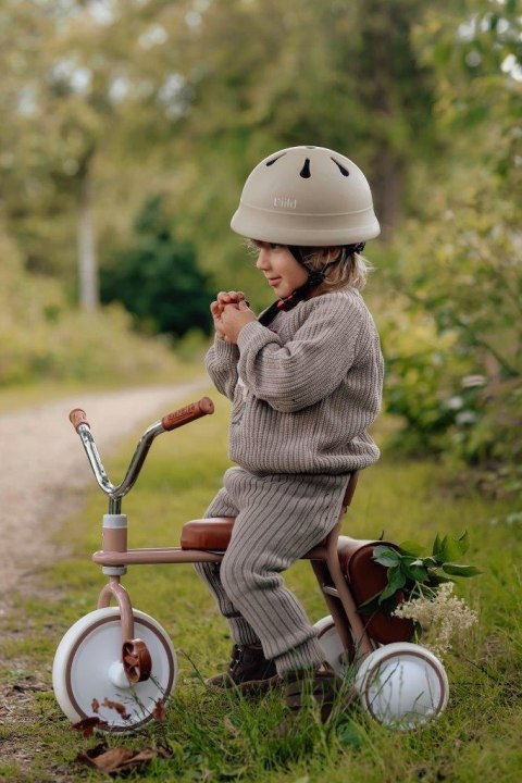 Kask ochronny dla dzieci BEIGE S (51-54cm) 5-8 l