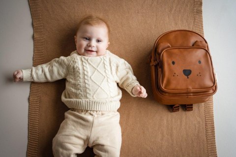 Plecak dla dzieci Beary Excited cognac KIDZROOM