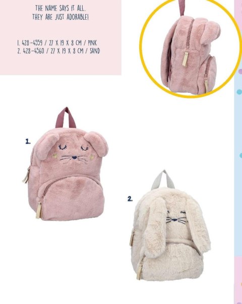 Plecak dla dzieci PRET Myszka The Adorables pink